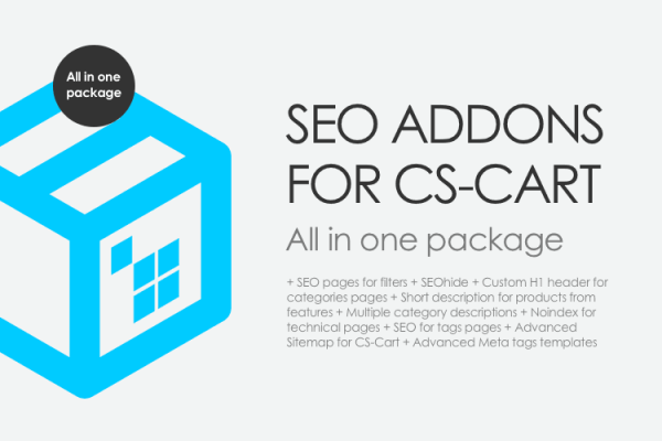 Пакет модулів SEO для CS-Cart і Multi-Vendor проектів